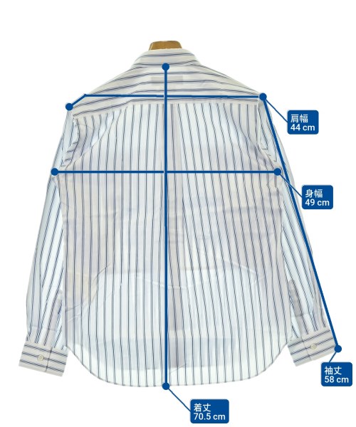 COMME des GARCONS HOMME DEUX（コムデギャルソンオムドゥ）カジュアルシャツ 白 サイズ:XS メンズ/2200689732119