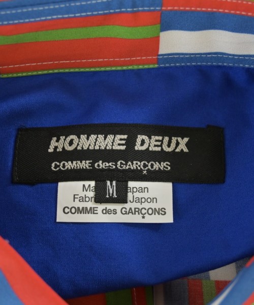 COMME des GARCONS HOMME DEUX（コムデギャルソンオムドゥ）カジュアルシャツ 赤 サイズ:M メンズ/2200689732140