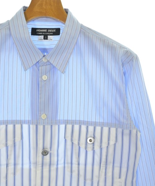 COMME des GARCONS HOMME DEUX（コムデギャルソンオムドゥ）カジュアルシャツ 青 サイズ:S メンズ/2200689732157
