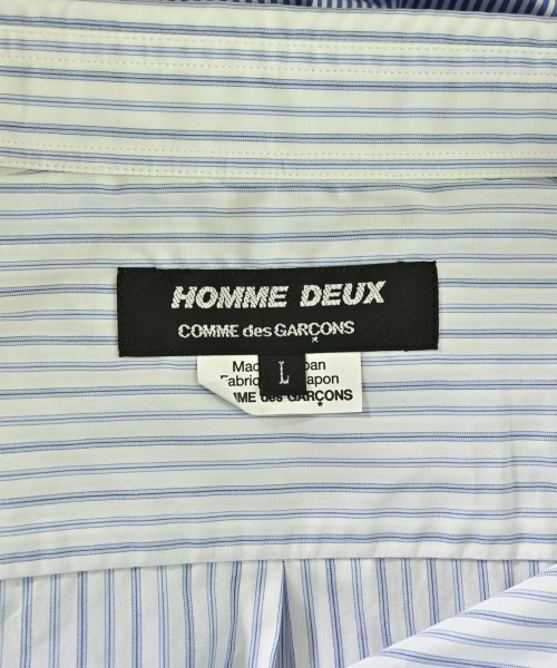 COMME des GARCONS HOMME DEUX（コムデギャルソンオムドゥ）カジュアルシャツ 白 サイズ:L メンズ/2200689732188