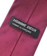 COMME des GARCONS HOMME DEUX（コムデギャルソンオムドゥ）ネクタイ ピンク サイズ:- メンズ/2200689732201