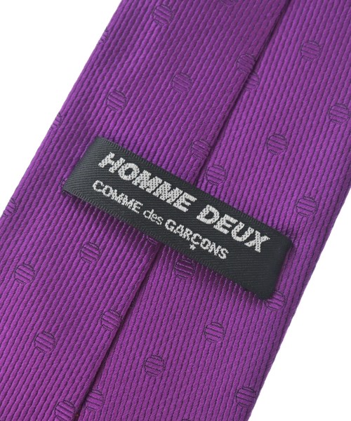 COMME des GARCONS HOMME DEUX（コムデギャルソンオムドゥ）ネクタイ 紫 サイズ:- メンズ/2200689732218