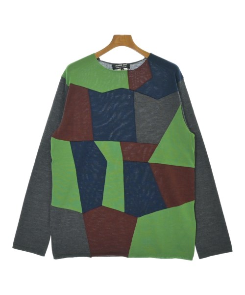 COMME des GARCONS HOMME DEUX(コムデギャルソンオムドゥ)ニット・セーター グレー サイズ:XL/2200689732256