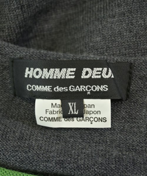 COMME des GARCONS HOMME DEUX（コムデギャルソンオムドゥ）ニット・セーター グレー サイズ:XL メンズ/2200689732256