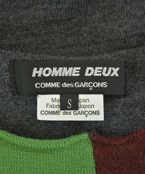 COMME des GARCONS HOMME DEUX（コムデギャルソンオムドゥ）ニット・セーター グレー サイズ:S メンズ/2200689732263