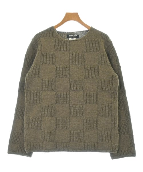 COMME des GARCONS HOMME DEUX(コムデギャルソンオムドゥ)ニット・セーター 茶 サイズ:L/2200689732270