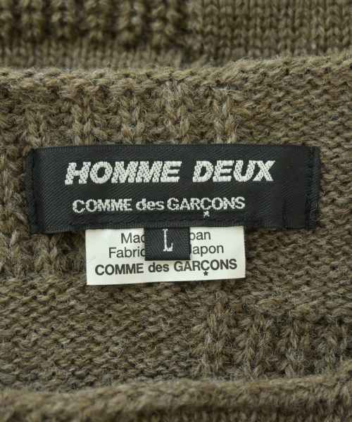 COMME des GARCONS HOMME DEUX（コムデギャルソンオムドゥ）ニット・セーター 茶 サイズ:L メンズ/2200689732270