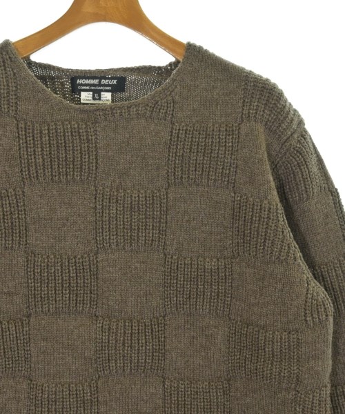 COMME des GARCONS HOMME DEUX（コムデギャルソンオムドゥ）ニット・セーター 茶 サイズ:XL メンズ/2200689732287
