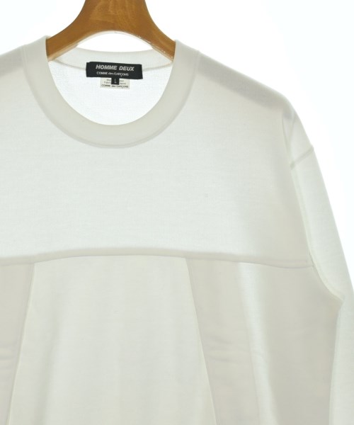 COMME des GARCONS HOMME DEUX（コムデギャルソンオムドゥ）スウェット 白 サイズ:L メンズ/2200689732331