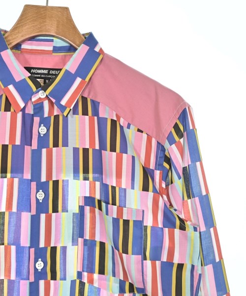 COMME des GARCONS HOMME DEUX（コムデギャルソンオムドゥ）カジュアルシャツ ピンク サイズ:M メンズ/2200689732447
