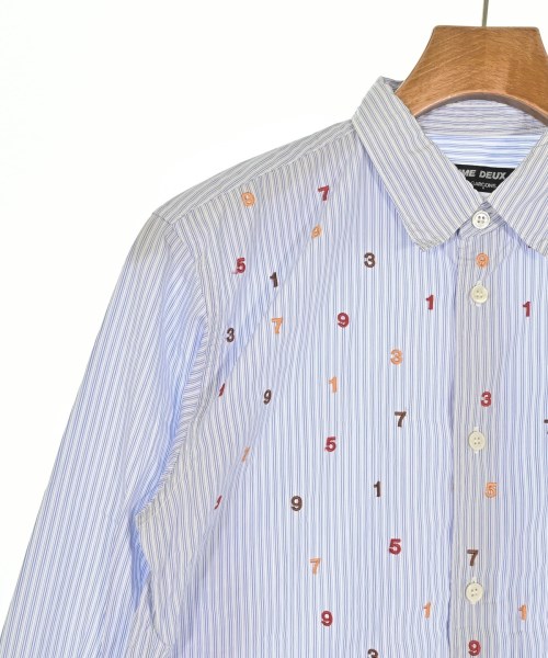 COMME des GARCONS HOMME DEUX（コムデギャルソンオムドゥ）カジュアルシャツ 青 サイズ:XS メンズ/2200686418047