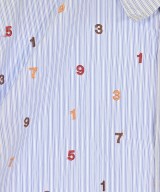 COMME des GARCONS HOMME DEUX（コムデギャルソンオムドゥ）カジュアルシャツ 青 サイズ:XS メンズ/2200686418047