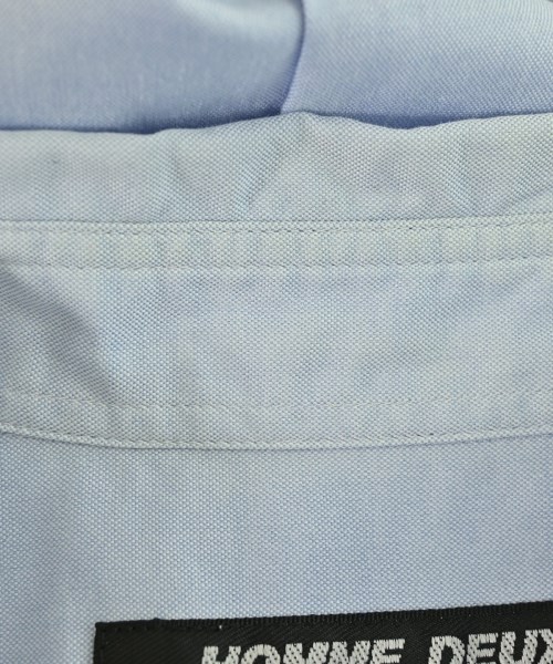 COMME des GARCONS HOMME DEUX（コムデギャルソンオムドゥ）カジュアルシャツ 青 サイズ:XS メンズ/2200686418054