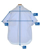 COMME des GARCONS HOMME DEUX（コムデギャルソンオムドゥ）カジュアルシャツ 青 サイズ:XS メンズ/2200686418054
