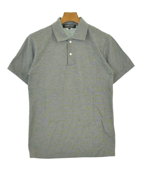 COMME des GARCONS HOMME DEUX(コムデギャルソンオムドゥ)ポロシャツ グレー サイズ:S/2200686418115
