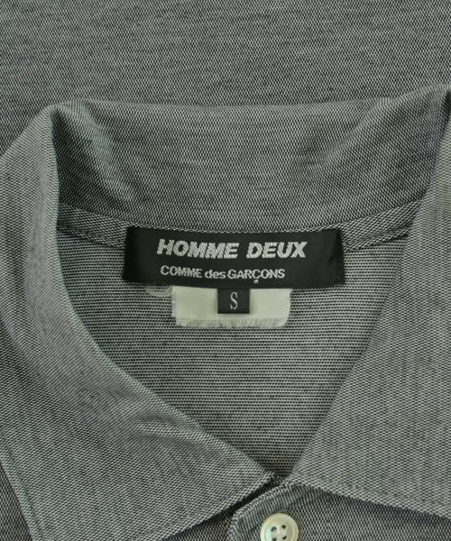 COMME des GARCONS HOMME DEUX（コムデギャルソンオムドゥ）ポロシャツ グレー サイズ:S メンズ/2200686418115