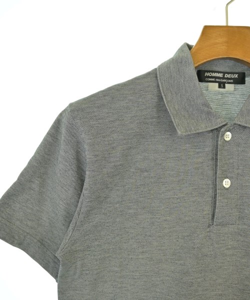 COMME des GARCONS HOMME DEUX（コムデギャルソンオムドゥ）ポロシャツ グレー サイズ:S メンズ/2200686418115