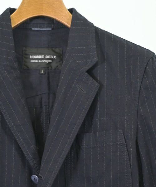 COMME des GARCONS HOMME DEUX（コムデギャルソンオムドゥ）テーラードジャケット 紺 サイズ:S メンズ/2200691339115