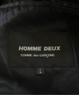 COMME des GARCONS HOMME DEUX（コムデギャルソンオムドゥ）カジュアルジャケット 黒 サイズ:L メンズ/2200691205014