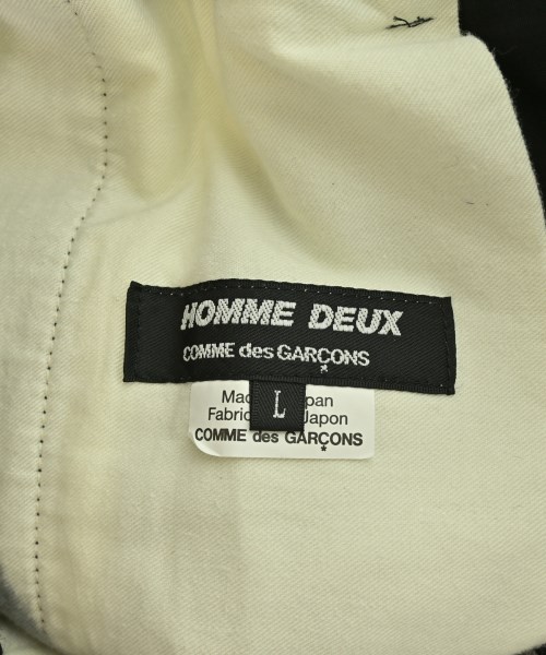 COMME des GARCONS HOMME DEUX（コムデギャルソンオムドゥ）その他 黒 サイズ:L メンズ/2200691205083