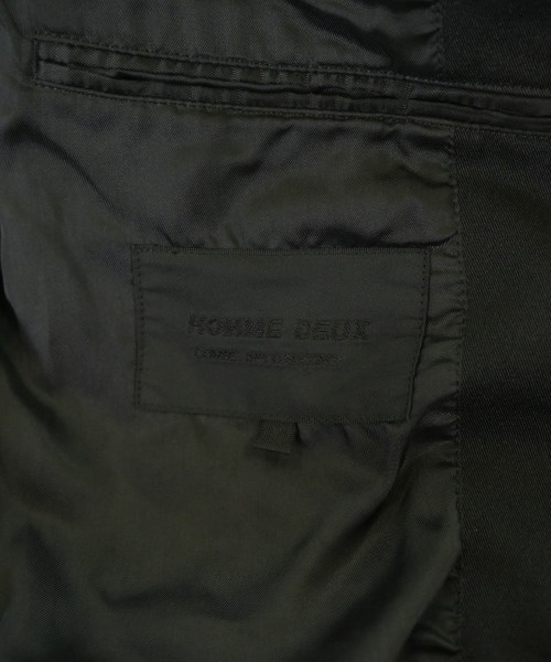 COMME des GARCONS HOMME DEUX（コムデギャルソンオムドゥ）ジャケット 黒 サイズ:M メンズ/2200691675015