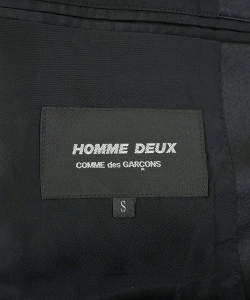 COMME des GARCONS HOMME DEUX（コムデギャルソンオムドゥ）ジャケット 黒 サイズ:S メンズ/2200687523078
