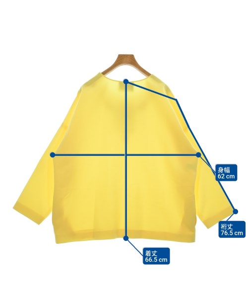 BOUTIQUE MOSCHINO（ブティックモスキーノ）ブラウス 黄 サイズ:44(L位) レディース/2200624930075