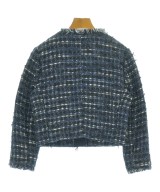 BOUTIQUE MOSCHINO（ブティックモスキーノ）ノーカラージャケット 紺 サイズ:40(M位) レディース/2200725631017