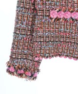 BOUTIQUE MOSCHINO（ブティックモスキーノ）ノーカラージャケット ピンク サイズ:38(S位) レディース/2200682886598