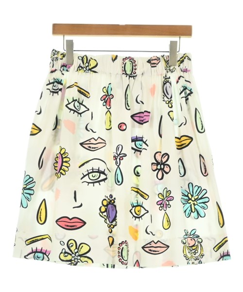 BOUTIQUE MOSCHINO（ブティックモスキーノ）ひざ丈スカート 白 サイズ:42(M位) レディース/2200683114386