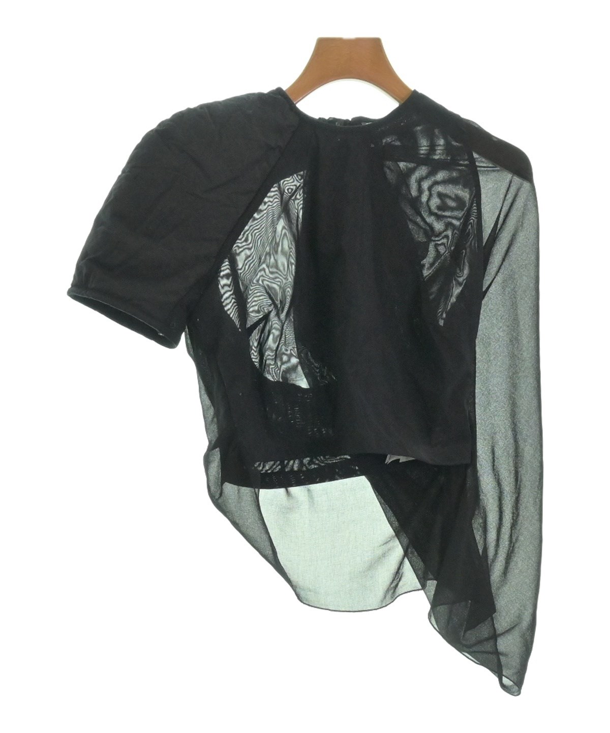 JACQUEMUS（ジャックムス）ブラウス 黒 サイズ:36(XS位) レディース 