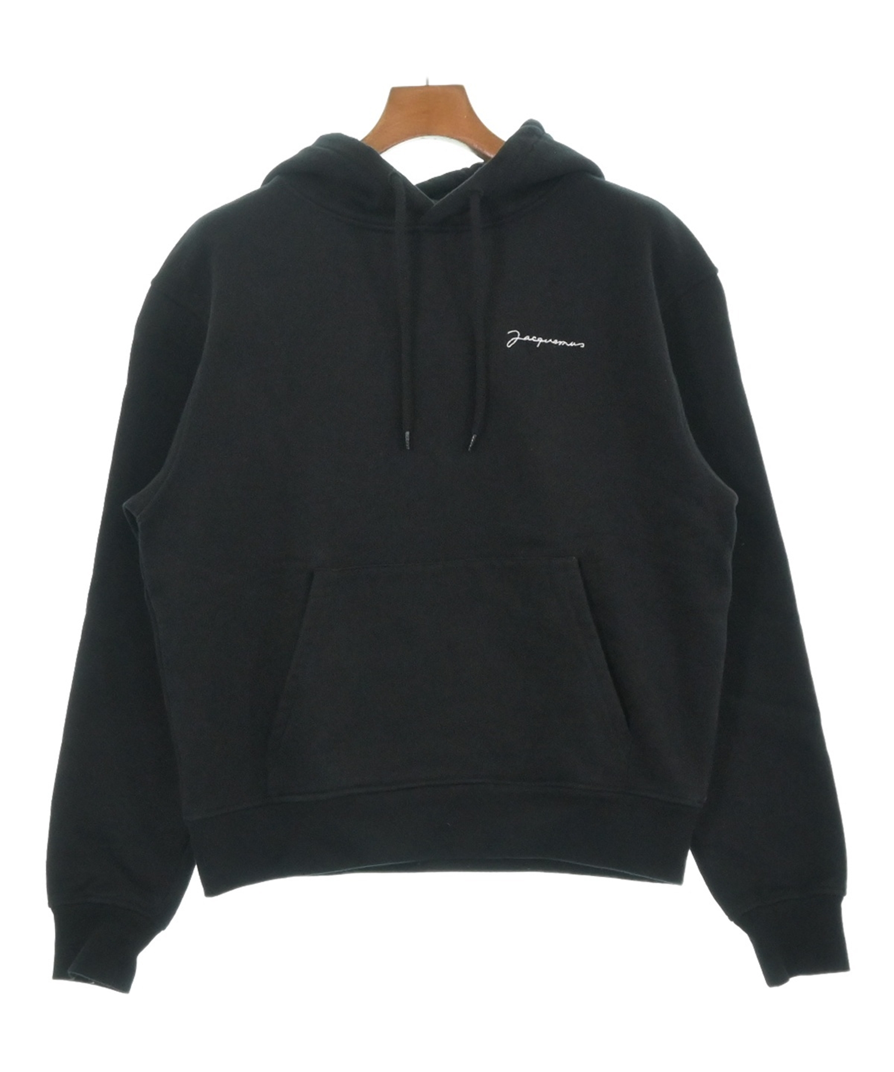 ジャックムス (Jacquemus) メンズ パーカー トップス Logo Popover Hoody (Black)