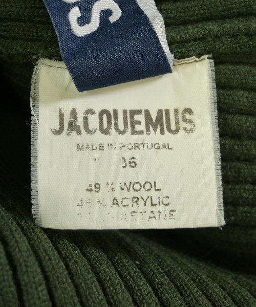 JACQUEMUS（ジャックムス）ニット・セーター 緑 サイズ:36(XS位) レディース/2200639054070