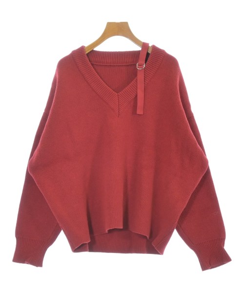 JACQUEMUS(ジャックムス)ニット・セーター 赤 サイズ:S/2200644674065