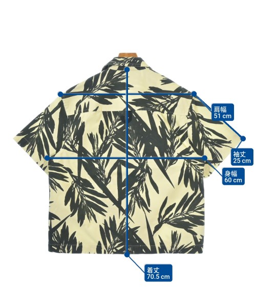 JACQUEMUS（ジャックムス）カジュアルシャツ 黄 サイズ:48(L位) メンズ/2200623206072