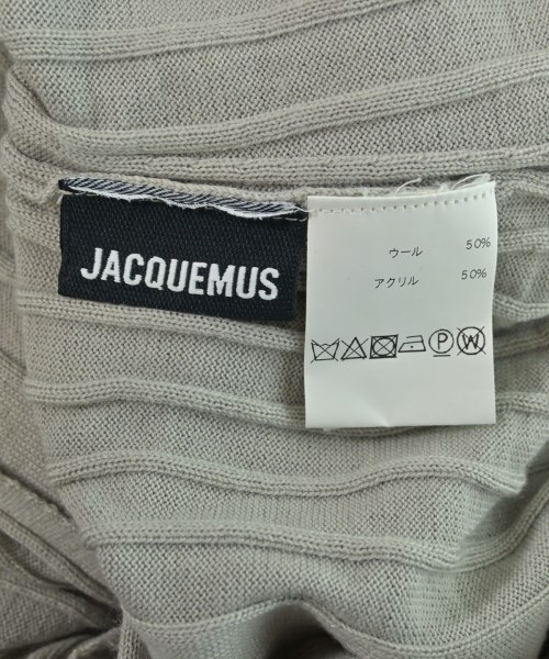 JACQUEMUS（ジャックムス）ニット・セーター グレー サイズ:36(XS位) レディース/2200628683373