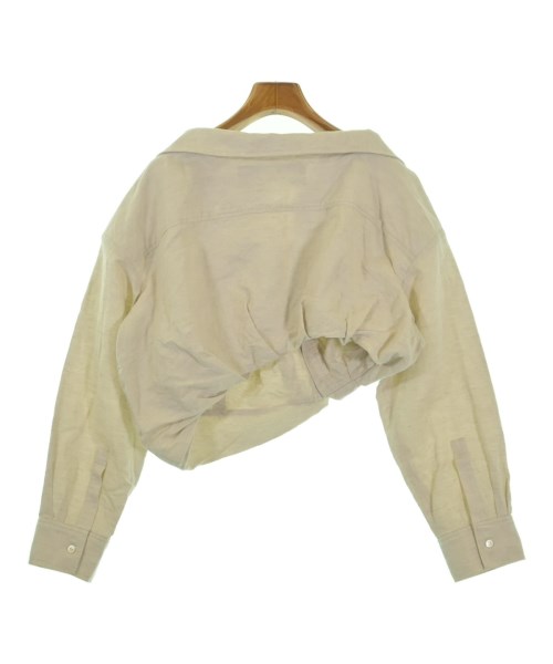 JACQUEMUS（ジャックムス）カジュアルシャツ ベージュ サイズ:34(XXS位) レディース/2200618213023
