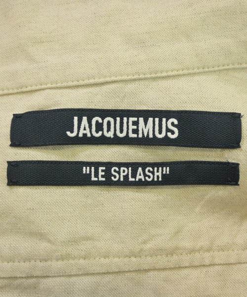 JACQUEMUS（ジャックムス）カジュアルシャツ ベージュ サイズ:34(XXS位) レディース/2200618213023