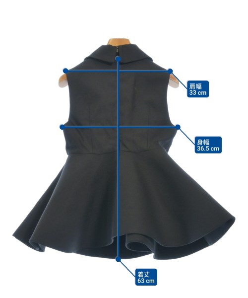 JACQUEMUS（ジャックムス）カジュアルシャツ 黒 サイズ:36(XS位) レディース/2200614698138