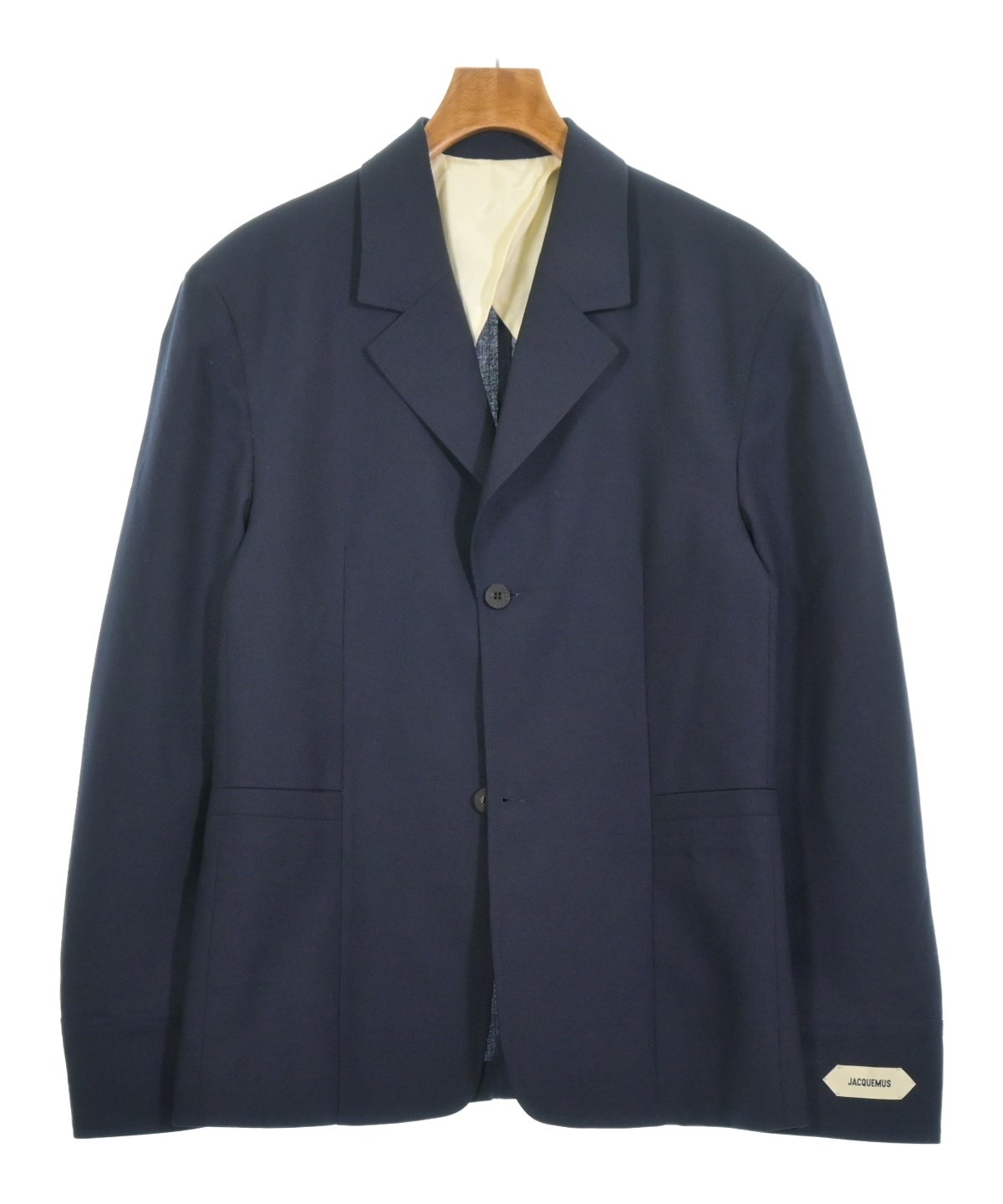 JACQUEMUS（ジャックムス）ジャケット 紺 サイズ:48(L位) メンズ