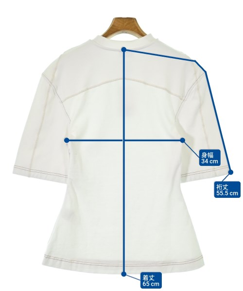 JACQUEMUS（ジャックムス）Tシャツ・カットソー 白 サイズ:XS レディース/2200619141028