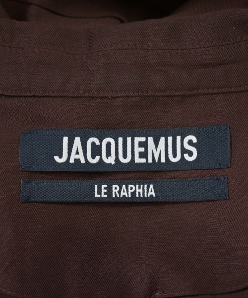 JACQUEMUS（ジャックムス）カジュアルジャケット 茶 サイズ:46(M位) メンズ/2200607319019