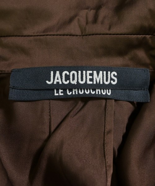 JACQUEMUS（ジャックムス）ブラウス 茶 サイズ:34(XXS位) レディース/2200609141014