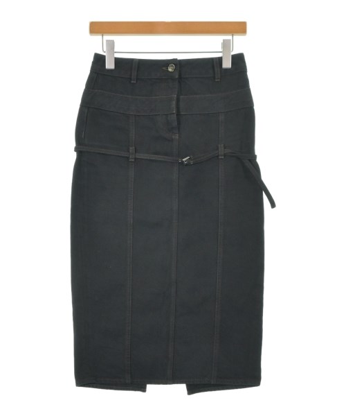 JACQUEMUS(ジャックムス)ひざ丈スカート 黒 サイズ:25(S位)/2200669845259