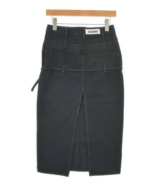JACQUEMUS（ジャックムス）ひざ丈スカート 黒 サイズ:25(S位) レディース/2200669845259