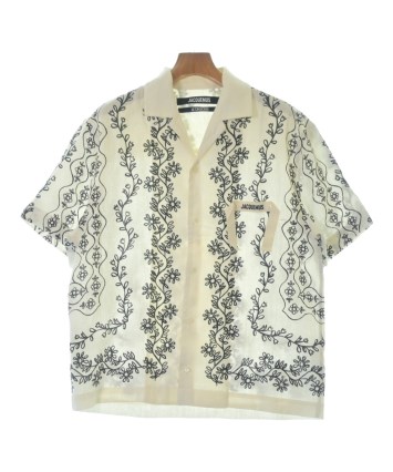 JACQUEMUS ジャックムス カジュアルシャツ XS 白 【古着】【中古】【送料無料】 JACQUEMUS ジャックムス カジュアルシャツ XS 白 【古着】【中古