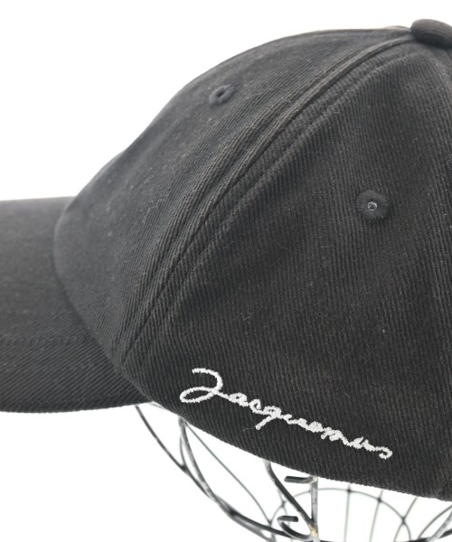 JACQUEMUS（ジャックムス）キャップ 黒 サイズ:58 メンズ/2200672968136