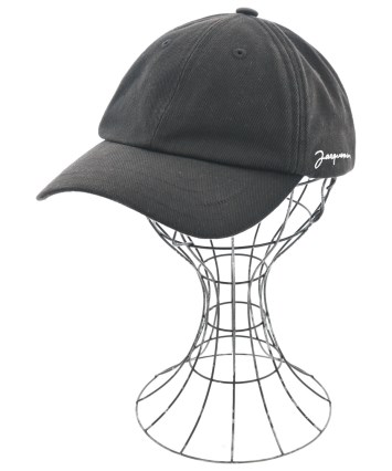 jacquemus キャップ JACQUEMUS（ジャックムス）キャップ 黒 サイズ:58 メンズ