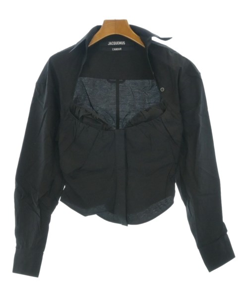 JACQUEMUS(ジャックムス)ブラウス 黒 サイズ:36(XS位)/2200675749411