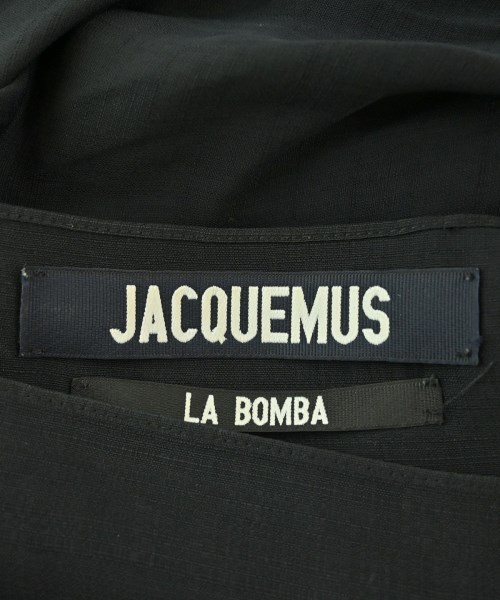 JACQUEMUS（ジャックムス）カジュアルシャツ 黒 サイズ:36(XS位) レディース/2200680774019
